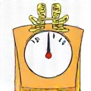 Ikona pro hubnutí, znázorňující váhu nebo měřící pásku